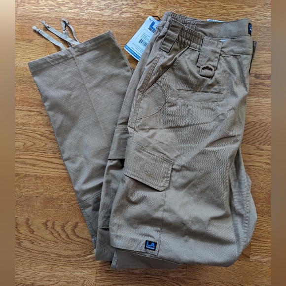 LA Police Gear Tactical Pants 36 34 elastic waist Basic Operator coyote … - Picture 3 of 6